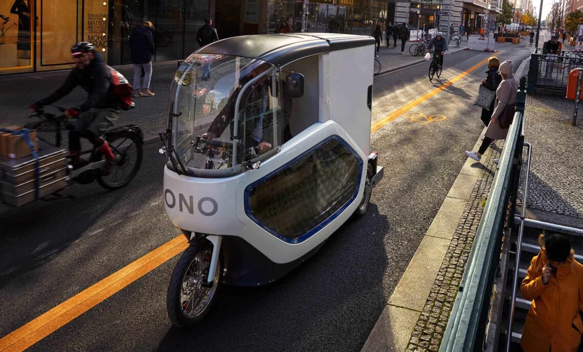 Onomotion e-cargo delivery bike