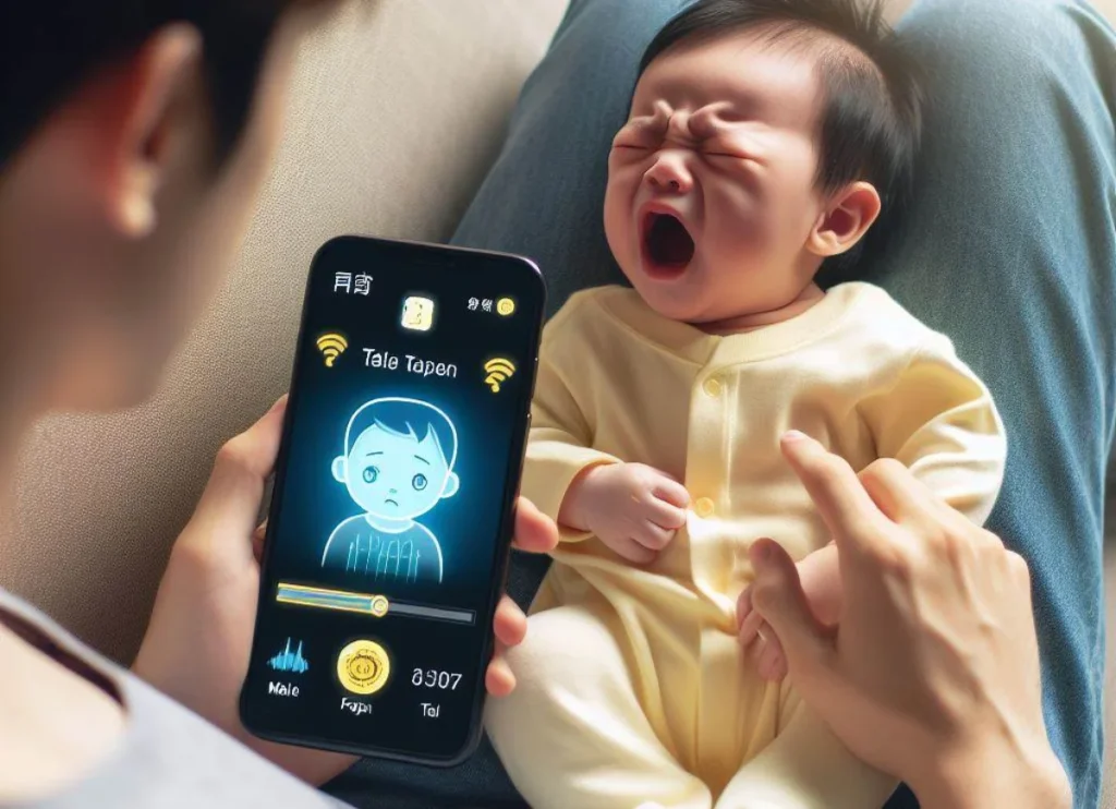 Baby Cries Using AI App