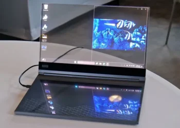 Project Crystal Lenovo's Transparent MicroLED Laptop