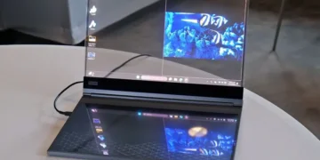 Project Crystal Lenovo's Transparent MicroLED Laptop