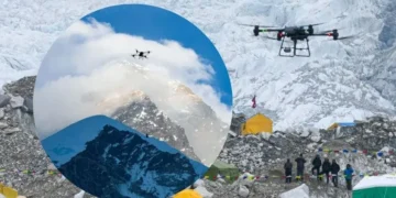 During the Tests, Flycart 30 Reached a Height of 6,191.8 Meters on Mount Everest