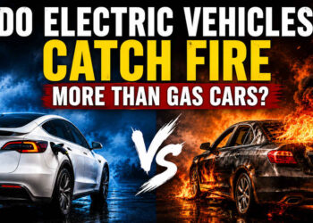 Do electric vehicles catch fire more than gas cars comparison between EV and gasoline vehicle fires